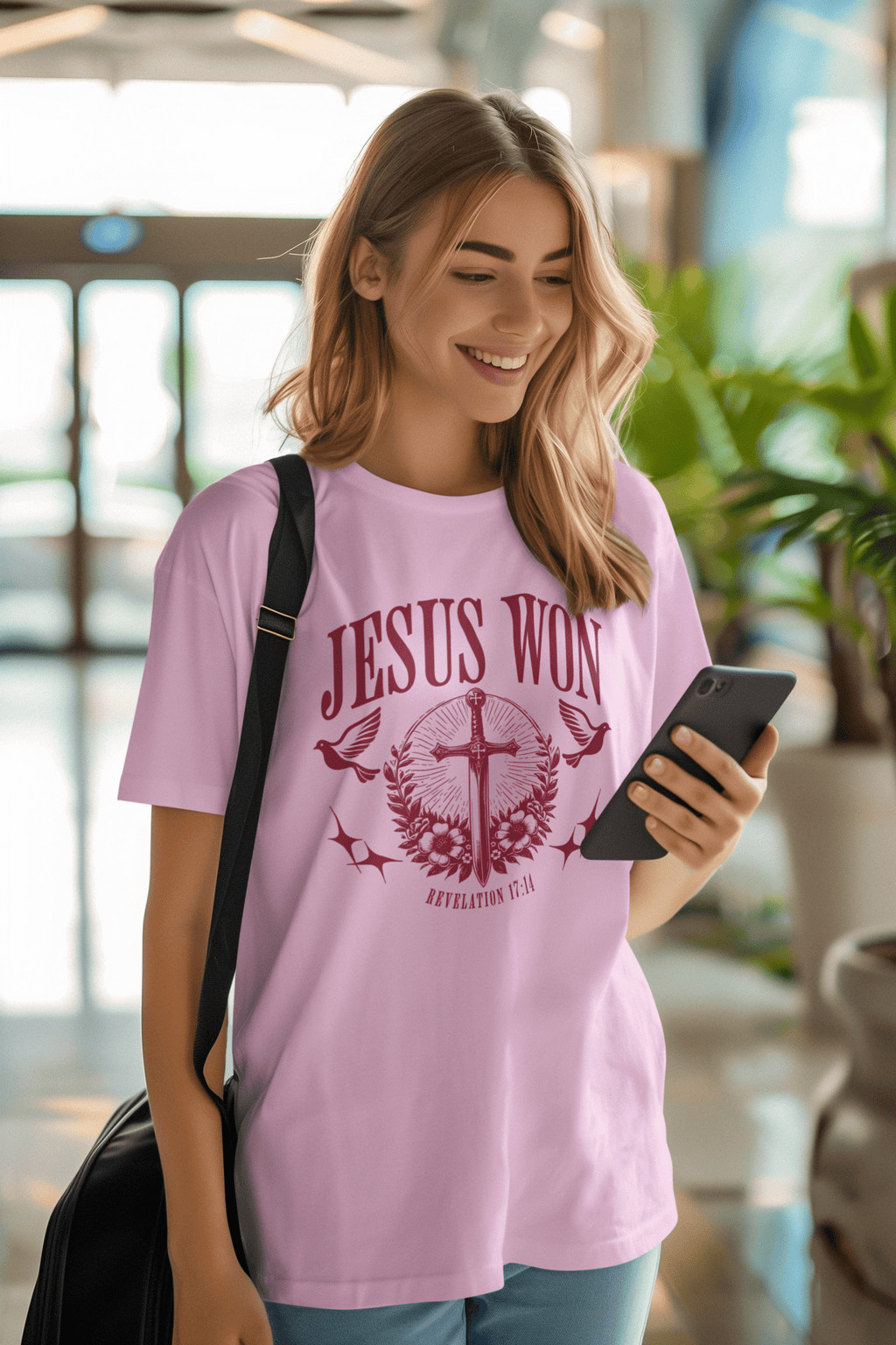 Jesus Won - T Shirt - Upper Room Ware