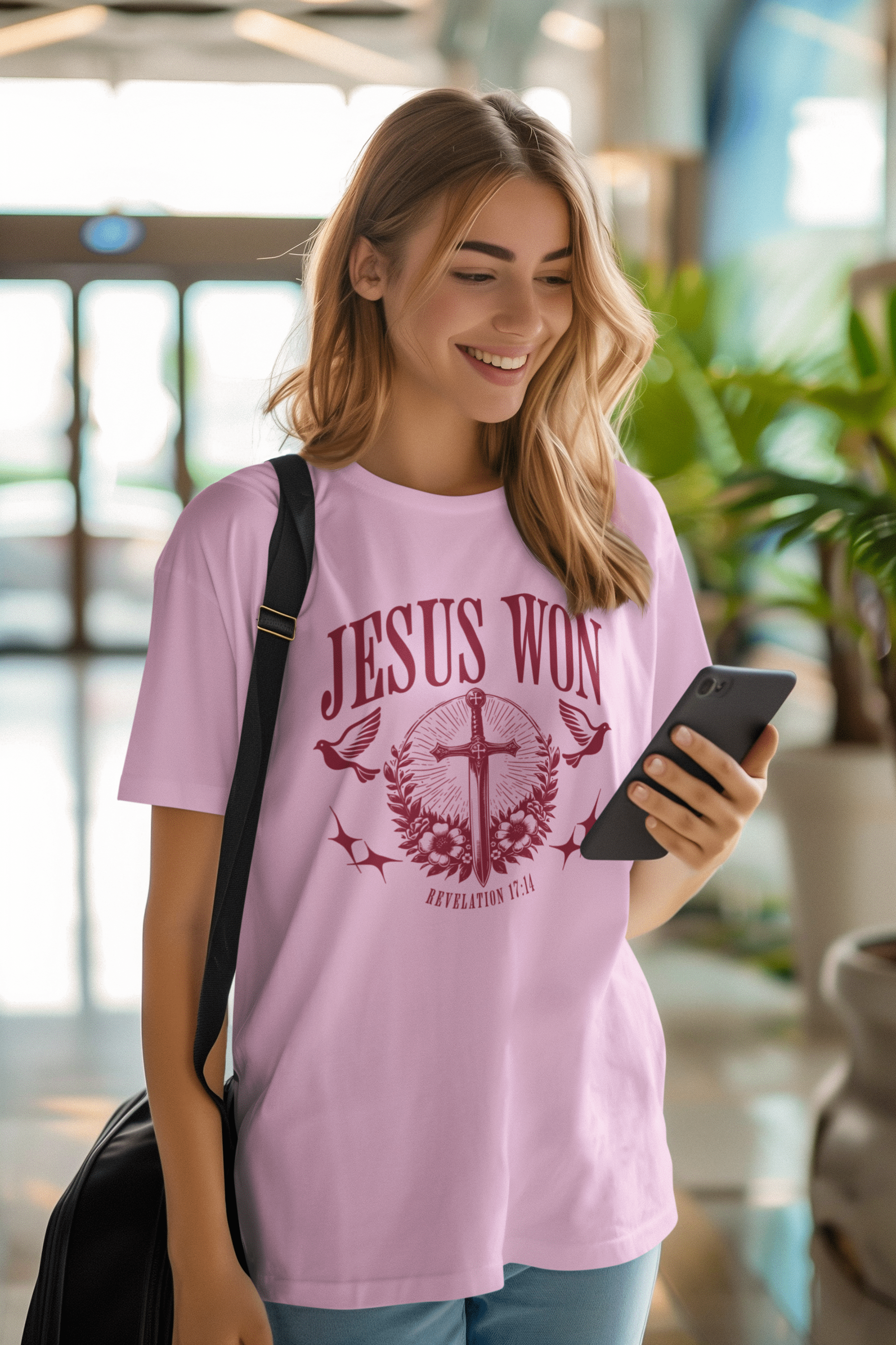 Jesus Won - T Shirt - Upper Room Ware
