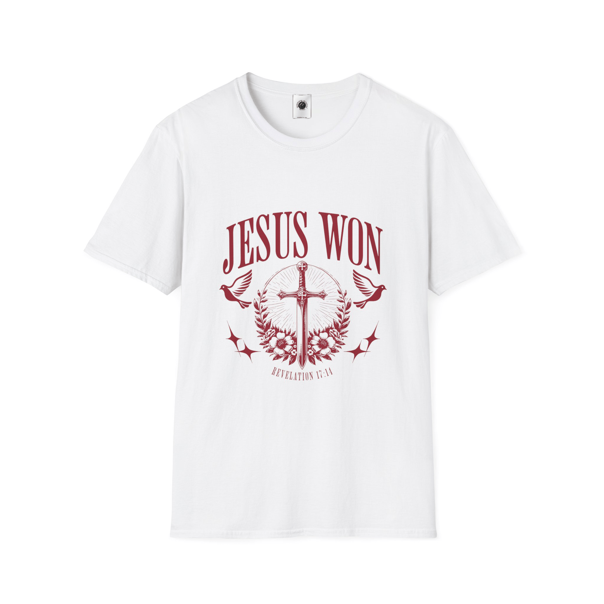 Jesus Won - T Shirt - Upper Room Ware