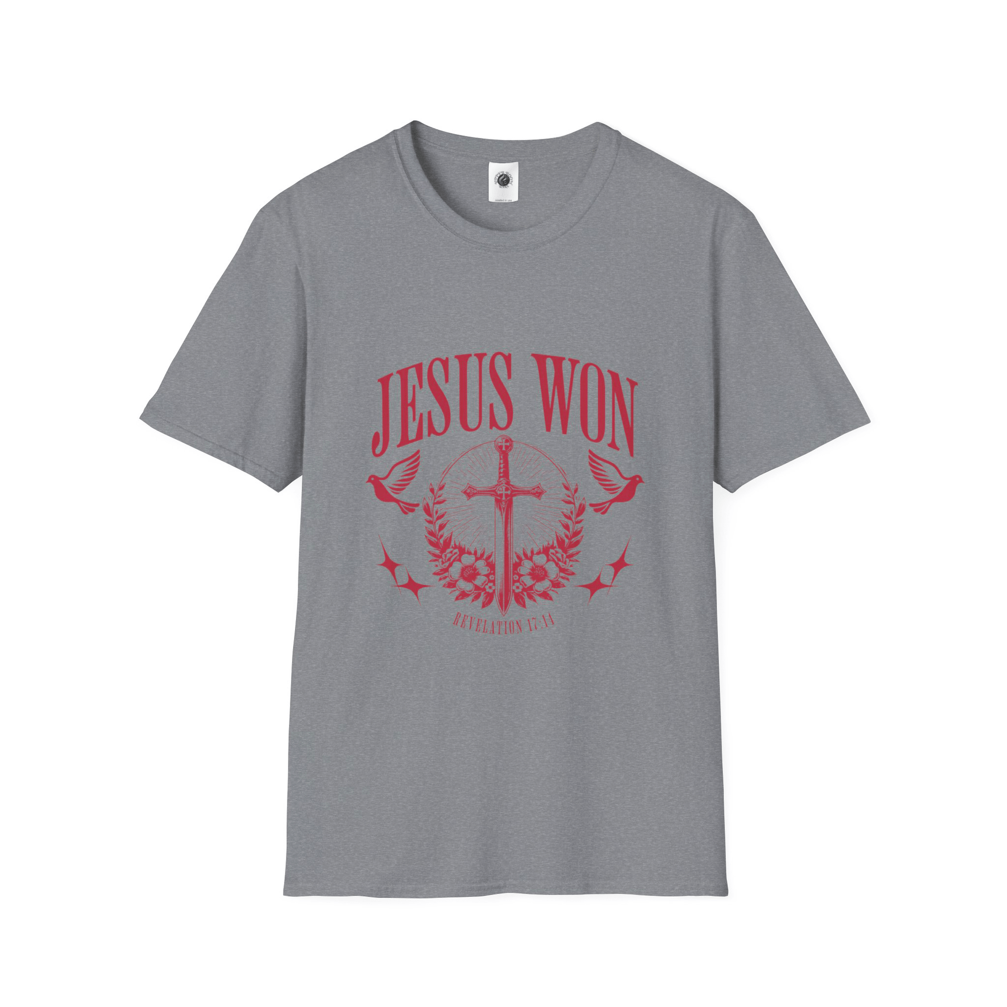 Jesus Won - T Shirt - Upper Room Ware