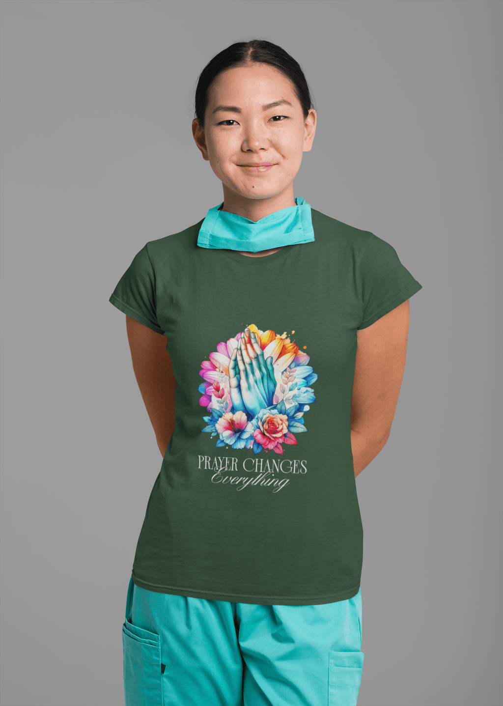 Prayer Changes Things - Ladies Casual Tee - Upper Room Ware