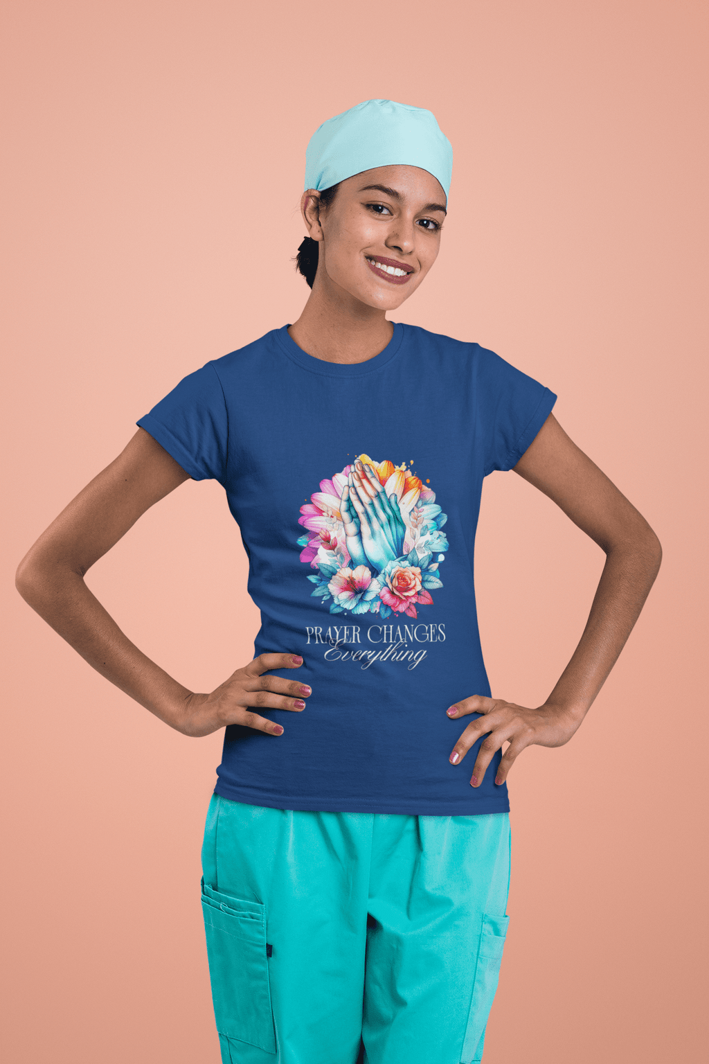 Prayer Changes Things - Ladies Casual Tee - Upper Room Ware