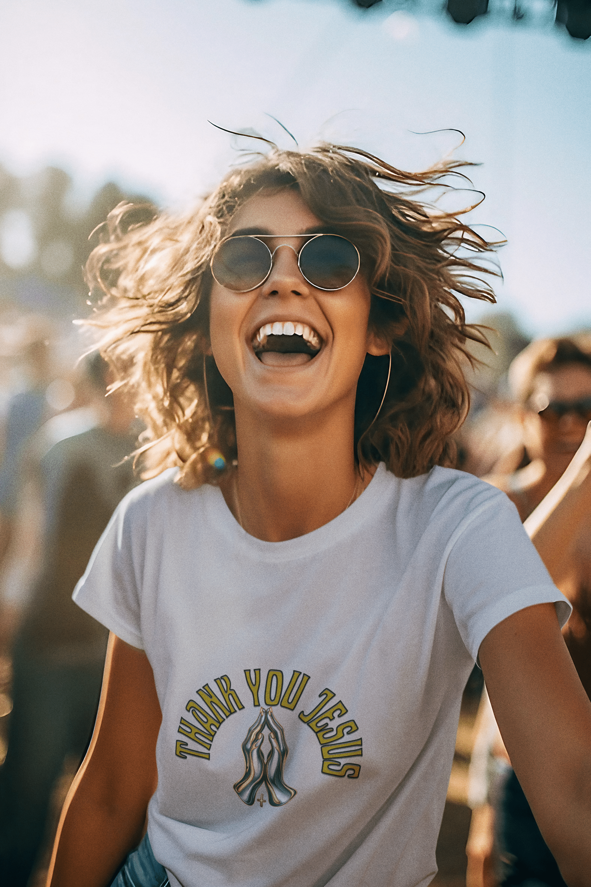 Thank You Jesus - Ladies Classic Tee - Upper Room Ware