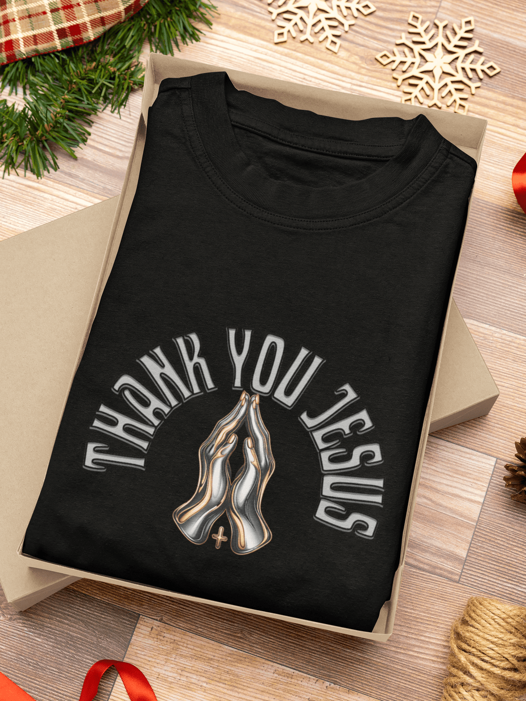 Thank You Jesus - Men's Light Cotton T-shirt - Upper Room Ware