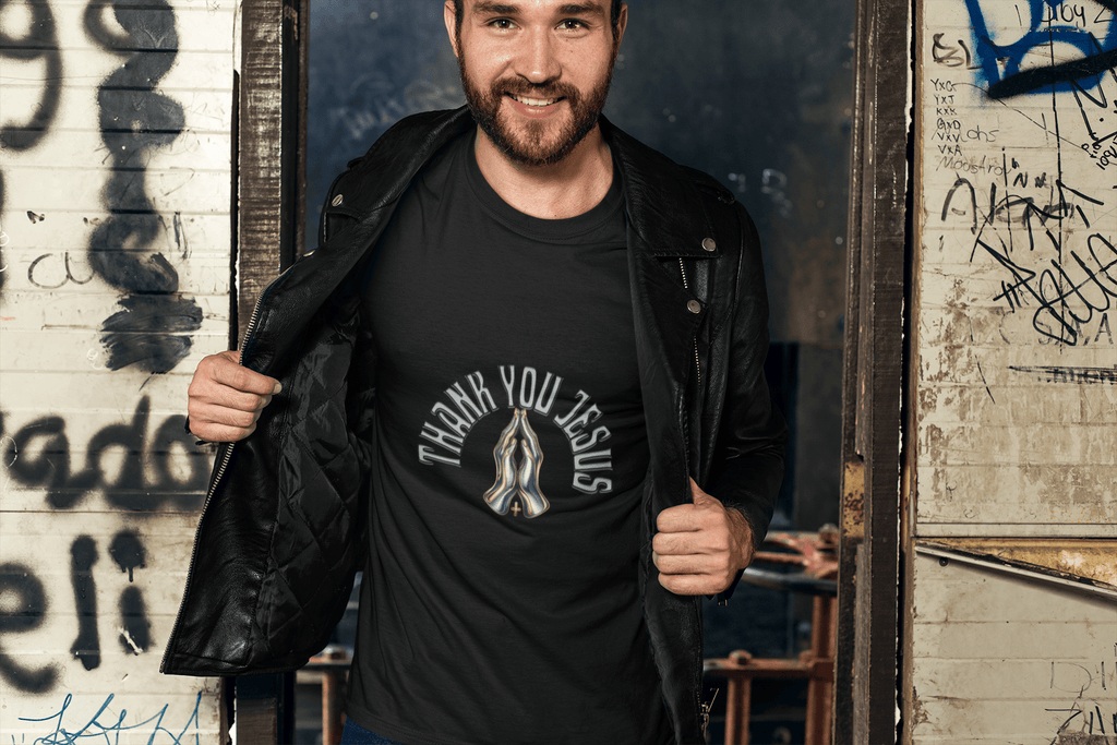 Thank You Jesus - Men's Light Cotton T-shirt - Upper Room Ware