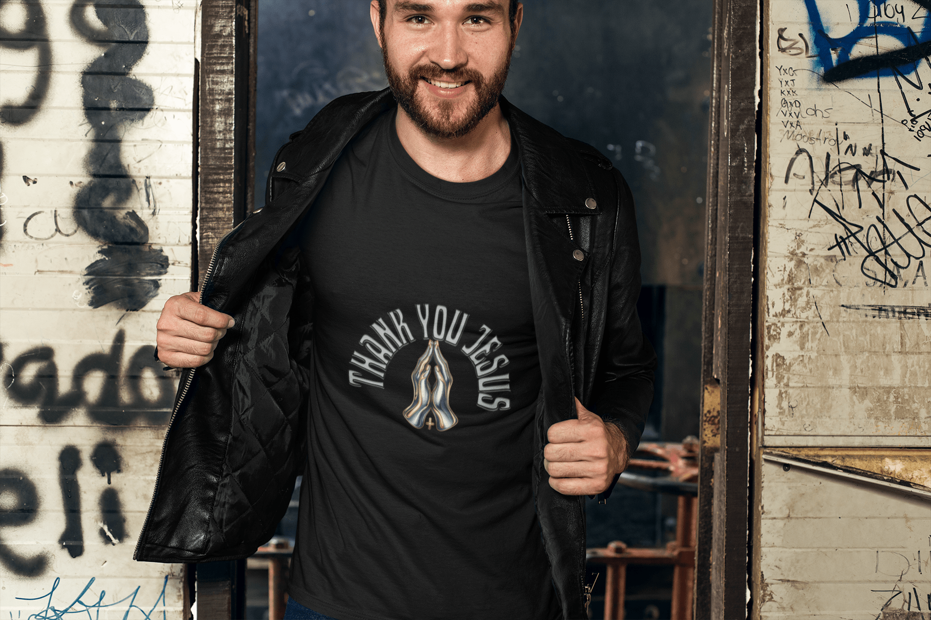 Thank You Jesus - Men's Light Cotton T-shirt - Upper Room Ware