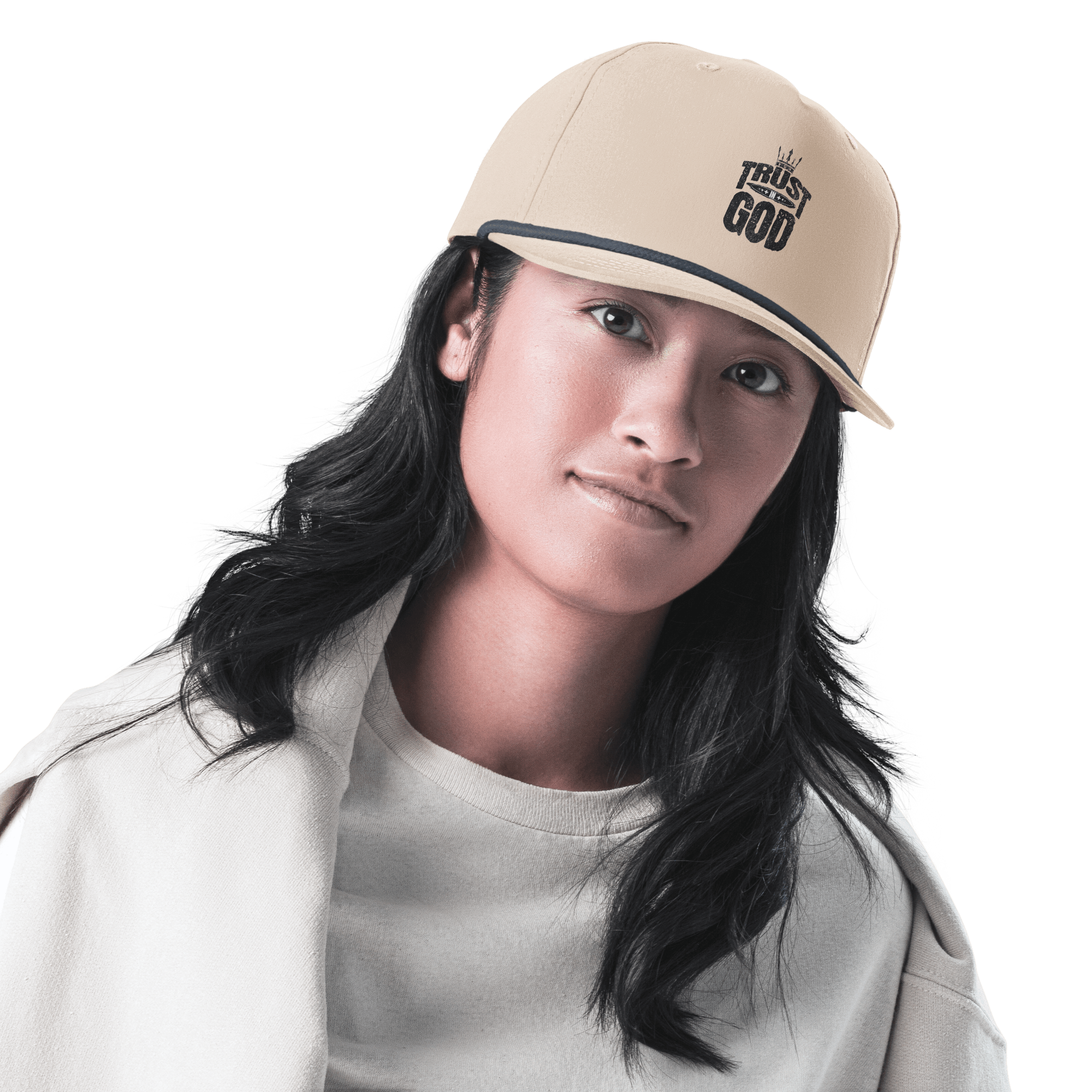 TRUST IN GOD - Stylish Rope Hat - Upper Room Ware