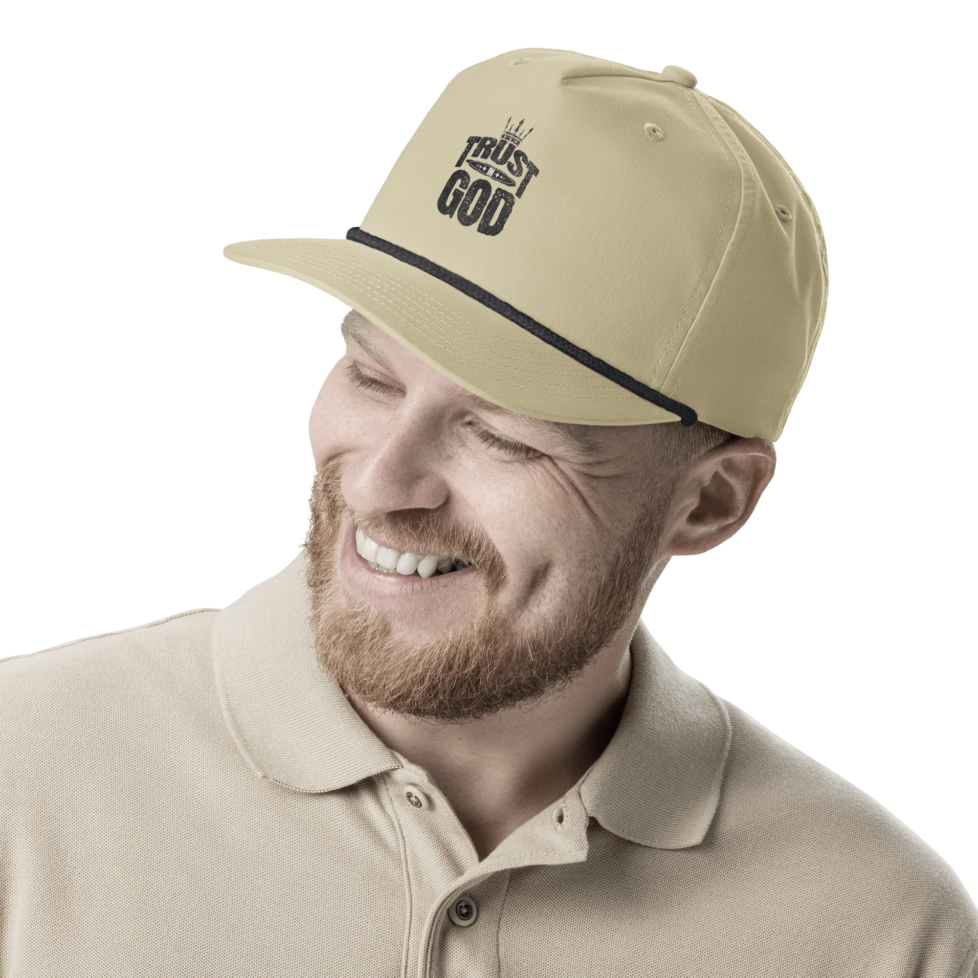 TRUST IN GOD - Stylish Rope Hat - Upper Room Ware