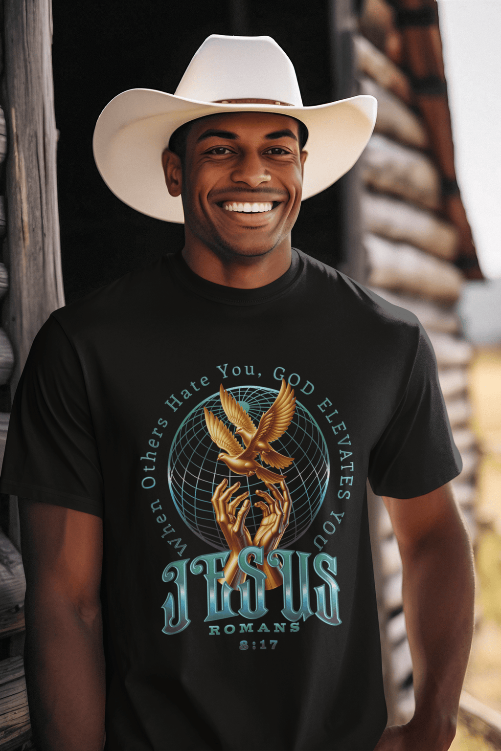 When Others Hate, God Elevates - T-shirt - Upper Room Ware