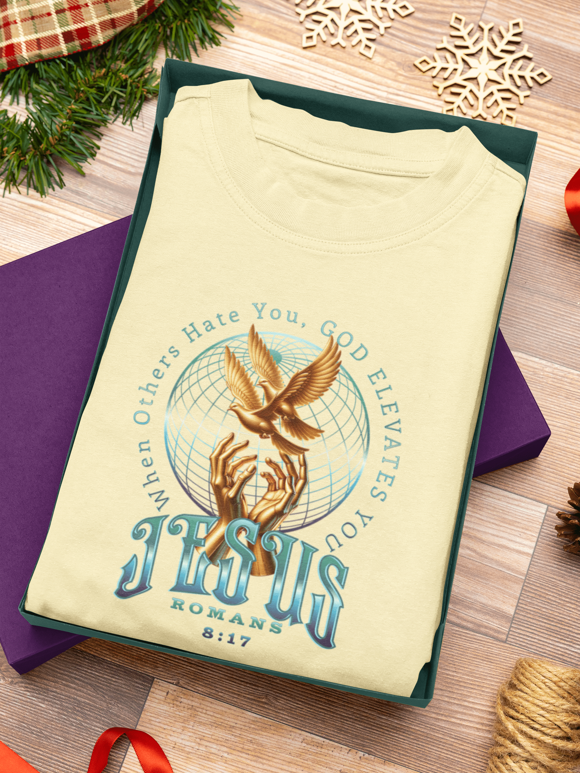 When Others Hate, God Elevates - T-shirt - Upper Room Ware