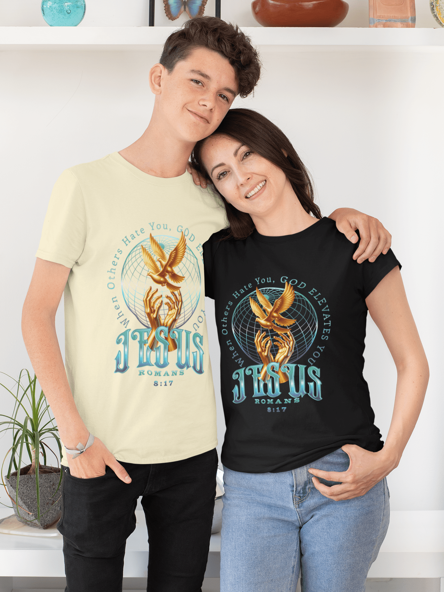 When Others Hate, God Elevates - T-shirt - Upper Room Ware