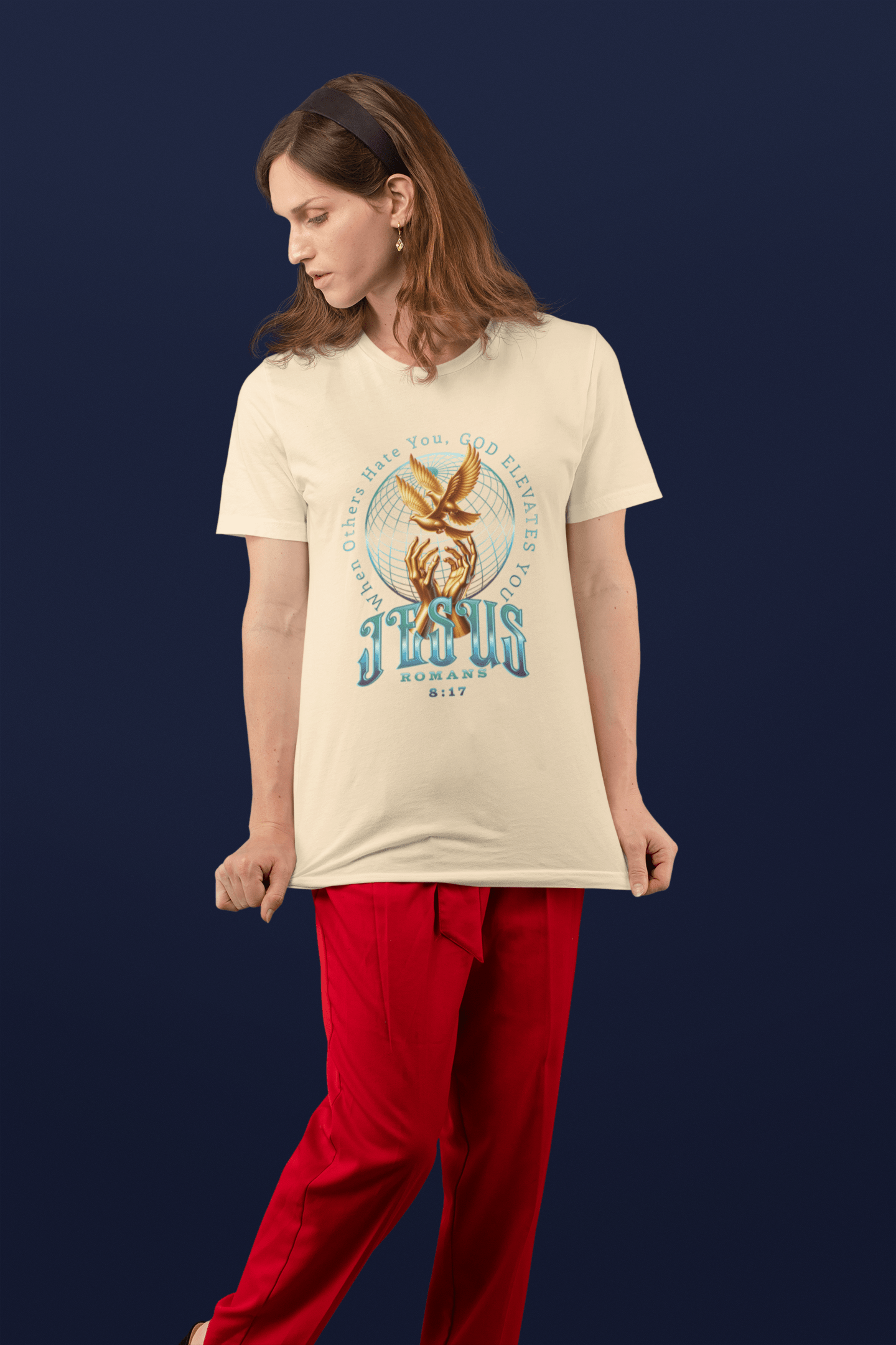 When Others Hate, God Elevates - T-shirt - Upper Room Ware