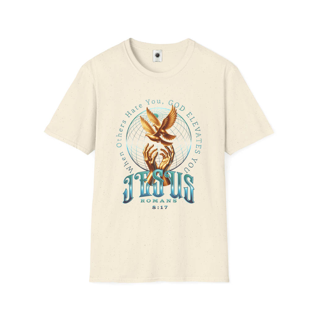 When Others Hate, God Elevates - T-shirt - Upper Room Ware